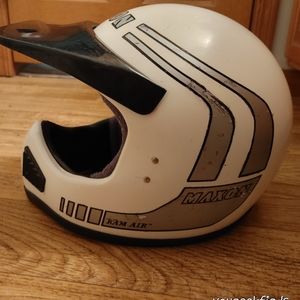 Vintage Motto cross Helmet Great piece of Fantasti